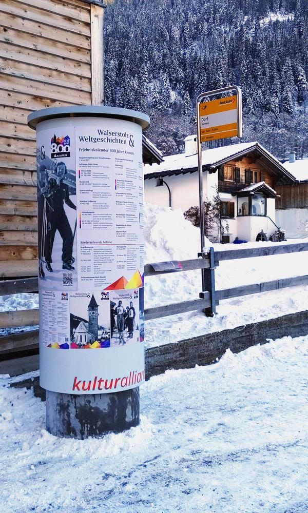 Kultursäule Serneus